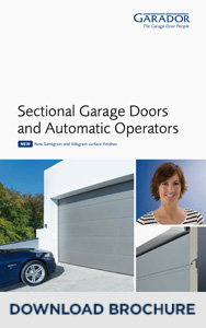 Garador Sectional Garage Doors brochure